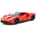 2017 Ford GT Red with Black Wheels Special Edition 1/18 Diecast Model Car by Maisto