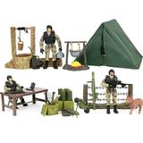 Click N Play Military Campsite 35 Piece Play Set With Accessories