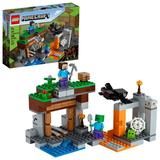 LEGO Minecraft The Abandoned Mine Building Toy 21166 Zombie Cave with Slime Steve & Spider Figures Gift idea for Kids Boys and Girls Age 7 plus