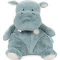 GUND Baby Oh So Snuggly Hippo Large Plush Stuffed Animal Teal Blue and Cream 12.5