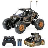 New Bright (1:5) Polaris RZR XP Pro 12.8V Battery Remote Control Camo ATV 2.4GHz 60875U Child