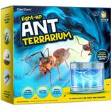 Dan&Darci Light-up Ant Farm Terrarium Kit for Kids â€“ LED Ant Habitat for Live Ants with Nutrient Rich Gel - Watch Ants Dig Their Own Tunnels- Nature Learning Science Toys Gift for Boys & Girls