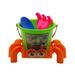 Sunshine Trading BT-15 Crab Sand Toy - 4 Piece Set