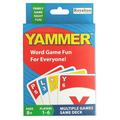 Yammer Card Game - Fun Family Word Game for Adults & Kids. 1-6 Player Card Game 8+