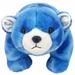 Peek A Boo Toys Blue The Polar Bear Stuffed Animal Plush Toy Gift | Blue Soft 10 Blue The Polar Bear