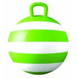 Hedstrom Green Striped Hopper Ball Kid s Ride-on Toy Bouncy Hopping Ball with Handle - 15 Inch