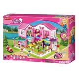 Sluban Kids Girls Dream Villa 896 Pc Building Blocks Colorful 3D Stackable Toys for Kids