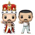 Queen 2020 Funko Pop! Rocks Freddie Mercury King & Gaga Figure Set in Protectors