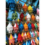 Colorful Cloth Lamps 1000 Piece Puzzle Globetrotter by LPF Limited