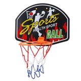 Indoor Mini Basketball Hoop for Kids Over-The-Door Wall Mounted Basketball Hoop for Door Wall Living room Basketball Toy Gift for Boys and Girls