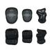 Kids Protective Gear Knee Pads and Elbow Pads 6 in 2 Set with Wrist Guard and Adjustable Strap for Rollerblading Skateboard Cycling Skating Bike Scooter