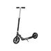 Mongoose Trace Youth/Adult Kick Scooter Folding and Non-Folding Design Regular Lighted and Air Filled Wheels Multiple Colors Black/Grey 205mm Wheels