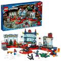 LEGO Marvel Spider-Man Attack on the Spider Lair 76175 Collectible Building Toy (466 Pieces)