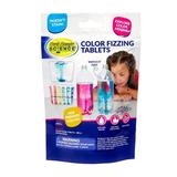 Steve Spangler Science - WTIN-100 Color Fizzers 100 Tablets Assorted Colors (Red Yellow & Blue) Colorful Science Experiment Kit for Kids Wont Stain Hands or Surfaces Exciting STEM Activity