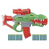 Nerf DinoSquad Rex-Rampage Motorized Dart Blaster 10-Dart Clip 20 Nerf Darts