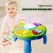 MIARHB Light Music Hand Drum Learning Desk Baby Early Education Smart Toys Gift