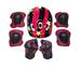 Multitrust 7Pcs Children Kids Skate Cycling Bike Safety Helmet Knee Elbow Pad Set Cycling