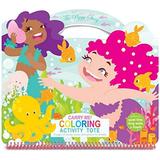 The Piggy Story - Carry Me! Coloring Activity Tote- Magical Mermaids