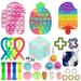 Fidget Pack Fidget Toys 29Pcs Set Bubble Infinite Cube Stress Ball Stress Relief Anti-anxiety Fidgets