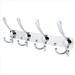 Mgaxyff Multifunction Stainless Steel Wall Hanger Hook Rack Towel Hat Rack for Bathroom Wall Hanging Hooks Stainless Steel Wall Hook