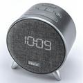 iHome Bluetooth Speaker Alarm Clock with USB Charging Grey