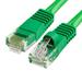 Cmple Cat5e Network Ethernet Cable - Computer LAN Cable 1Gbps - 350 MHz Cat5e Cable Gold Plated RJ45 Connectors - 100 Feet Green