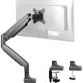 Aluminum Single Monitor Desk Mount Pneumatic Spring Arm Fits up to 32 Screen