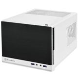 Silver Stone Technologies SG13WB Mini-DTX Small Form Factor Computer Case - White