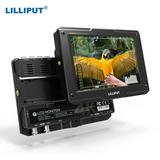 LILLIPUT H7S 7 Inch 4K Ultra Brightness On-Camera Monitor with Full HD Resolution 1800nit Sunlight Viewable 4K- & 3G-SDI Input Output Support HDR 3D-LUT Functions for Taking Photos & Creatin