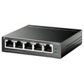 TP-Link 5 Port Gigabit PoE Switch | 4 PoE+ Port @65W | Easy Smart | Plug & Play | Limited Lifetime Protection | Shielded Ports | Support QoS VLAN IGMP and Link Aggregation (TL-SG105PE)