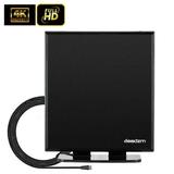 Amplified HD TV Antenna Digital Indoor HDTV Antenna Up to 120 Mile Range 4K HD VHF UHF Television Local Channels with Stand and 13.2ft Longer Coax Cable
