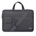 Mosiso Polyester Laptop Shoulder Bag for 2019 MacBook Pro 16 inch A2141 15 15.4 15.6 Notebook Messenger Briefcase Computer Handbag Sleeve Case for Dell HP Lenovo Asus Acer Samsung Space Gray