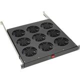 Tripp Lite Fan Tray for 19 in. Racks 1U 9 120V High-Performance Fans 864 CFM C14 Inlet