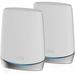 NETGEAR Orbi Whole Home Tri-band Mesh WiFi 6 System (RBK752) - Router with 1 Satellite Extender | Coverage up to 5 000 sq. ft. and 40+ Devices | AX4200 (Up to 4.2Gbps)