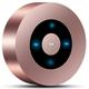 Bluetooth Speaker Portable Wireless Bluetooth Speakers with HD Sound/ 12-Hour Playtime/Bluetooth 4.1 / Micro SD LED Touch Design Rose Gold