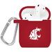 Crimson Washington State Cougars Silicone AirPods Case