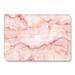 MacBook Pro 13 Case for MacBook Pro 13 Inch 2020 A2338 w/ M1 A2251 A2289 A2159 A1989 A1708 GMYLE Hard Snap on Matte Plastic Hard Shell Case Cover (Pink Marble)