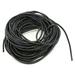 Red Hound Auto 66FT PE 1/4 inches (6 mm) Black Polyethylene Spiral Wire Wrap Tube PC Manage Cable for Car Computer Cable