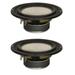 2 Goldwood Sound GW-S525/8 Poly Cone 5.25 Woofers 130 Watts each 8ohm Replacement Speakers