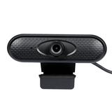 walmeck HD 1080P Camera Manual Focus USB Webcam Computer Camera Built-in Microphone Drive-free Camera for PC Laptop Black