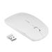 2.4G Wireless Mouse Portable Ultra-thin Mute Mouse 4 Keys Wireless Optical Mouse 1600DPI for Tablet/Laptop