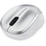 Verbatim Silent Wireless Blue LED Mouse - Silver Blue LED - Wireless - Radio Frequency - Silver - 1 Pack - USB Type A - Scroll Wheel
