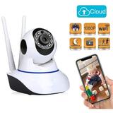 Security Camera- Wireless Camera IP Camera with Night Vision/ Two-way Audio 2.4Ghz Wifi Indoor Home Dome Camera for Pet Baby Remote Surveillance Monitor with MicroSD Slot Android iOS App