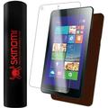 Skinomi Tablet Skin Dark Wood Cover+Clear Screen Protector for Lenovo ThinkPad 8