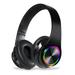 Meterk B39 RGB Luminous Wireless BT 5.0 Gaming Headset Stereo Headphone Foldable Earphone Headphone Mic