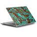 Skin Decal for Dell XPS 13 Laptop Vinyl Wrap / Blue Copper Patina