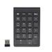 TureClos 2.4G/Bluetooth 3.0 Number Pad Wireless 22 Keys Multi-Function Numeric Keypad Laptop PC Keyboard