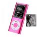 MP3/MP4 Portable Player 1.8 Inch LCD Screen HIFI Music Playe Pink