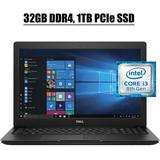 2020 Premium Dell Latitude 3500 15 Laptop Computer 15.6 HD Display 8th Gen Intel Core i3-8145U 32GB RAM 1TB PCIe SSD USB-C Webcam HDMI WiFi Bluetooth 5.0 Win 10 Pro