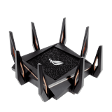 ASUS ROG Rapture GT-AX11000 AX11000 Tri-band 10 Gigabit WiFi Router AiProtection Lifetime Security by Trend Micro AiMesh compatible for Mesh Wi-Fi System Next-Gen Wi-Fi 6 Wireless 802.11Ax